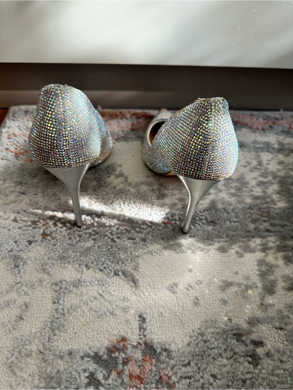 Steve Madden Rhinestone Heels - Picture 4 of 6